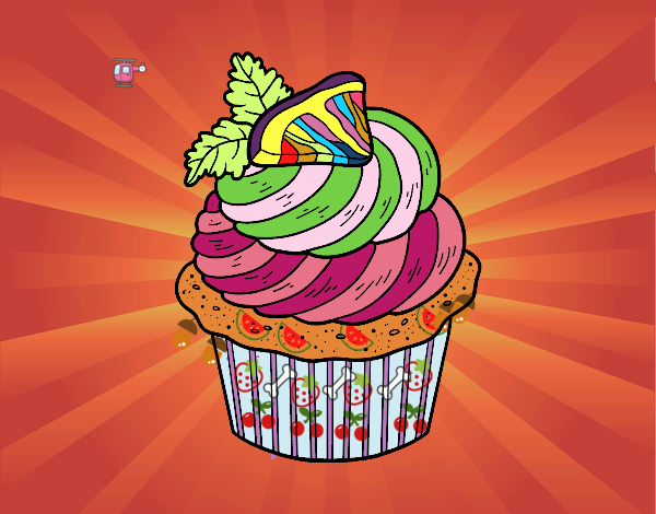 Cupcake de limón