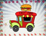 Food truck de hamburguesas