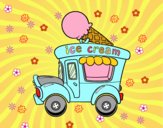 Food truck de helados