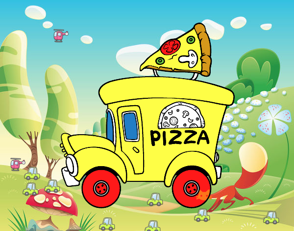 Food truck de pizza