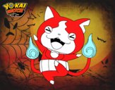 Jibanyan feliz