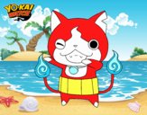 Jibanyan guiñando el ojo