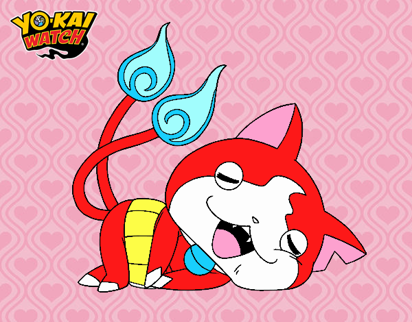 Jibanyan tumbado