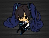 Miku Chibi vocaloid