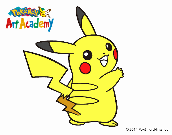 Pikachu de espaldas