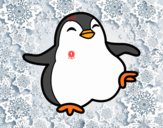 Pingüino bailando