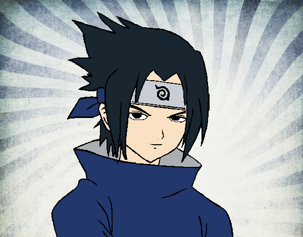 Sasuke enfadado