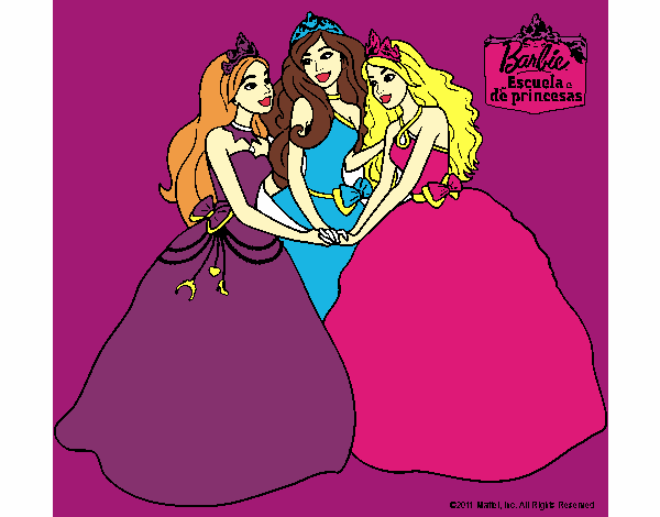 Barbie y sus amigas princesas