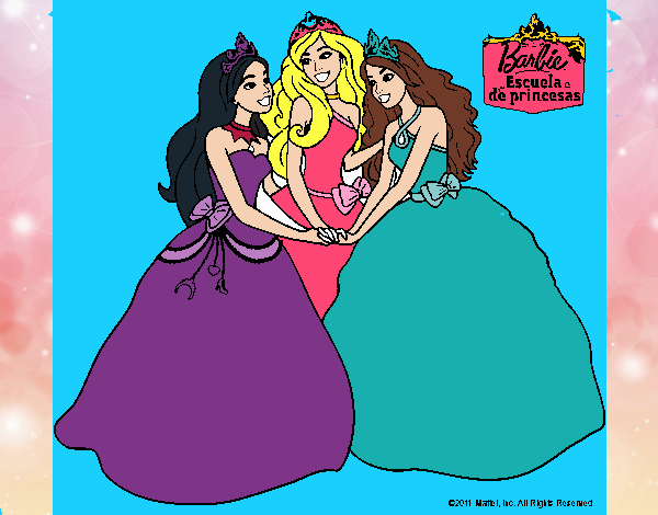 Barbie y sus amigas princesas