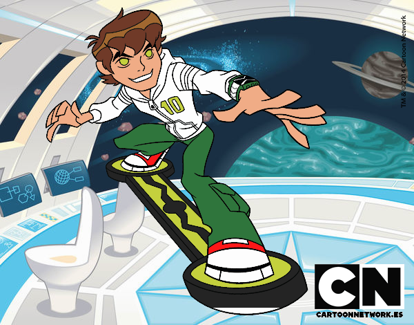 Ben 10 skateboard