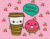 Café y donut