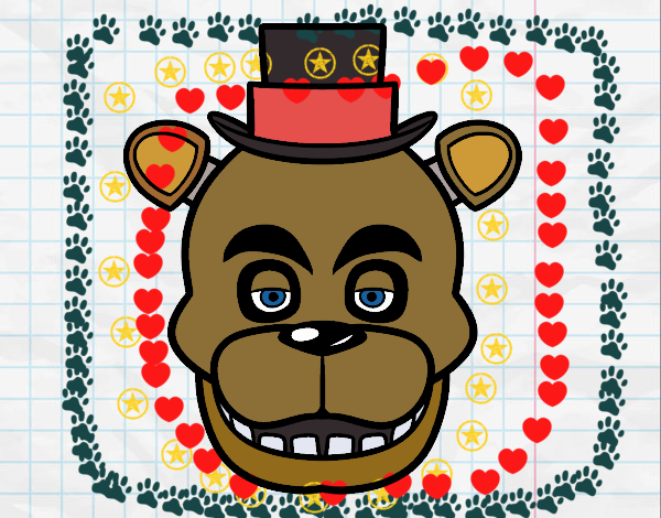 Cara de Freddy de Five Nights at Freddy's