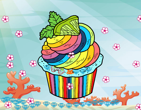 Cupcake de limón