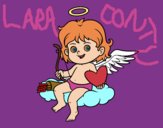 Cupido en una nube