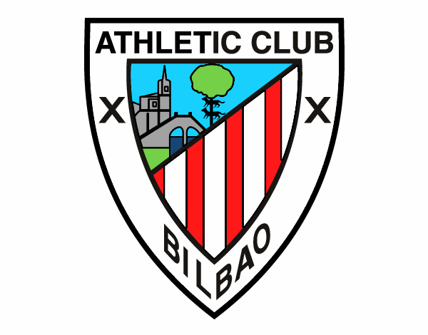 Dibujo De Escudo Del Athletic Club De Bilbao Pintado Por En Dibujos Net El Dia 22 05 17 A Las 11 55 16 Imprime Pinta O Colorea Tus Propios Dibujos