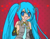 Miku Hatsune vocaloid