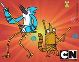 Mordecai y Rigby