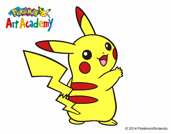 Pikachu de espaldas