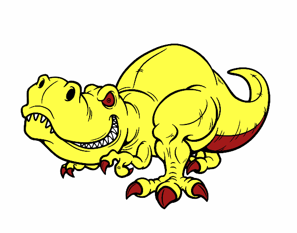 Dibujo Tyrannosaurus Rex pintado por MARIELYSSS