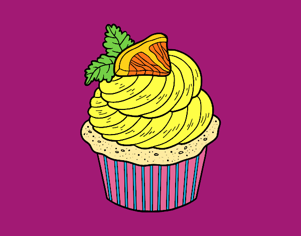 Cupcake de limón