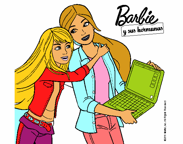 El nuevo portátil de Barbie