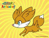 Fennekin corriendo