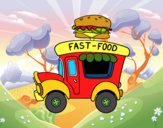 Food truck de hamburguesas