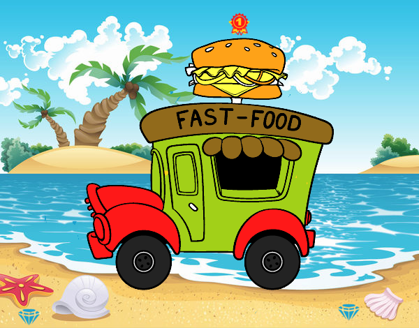 Food truck de hamburguesas