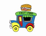 Food truck de hamburguesas