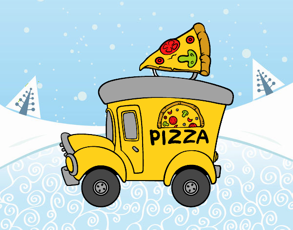 Food truck de pizza