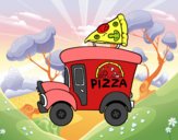 Food truck de pizza