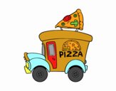 Food truck de pizza