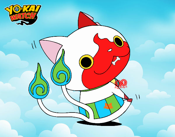 Jibanyan sentado