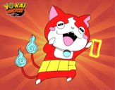 Jibanyan super feliz