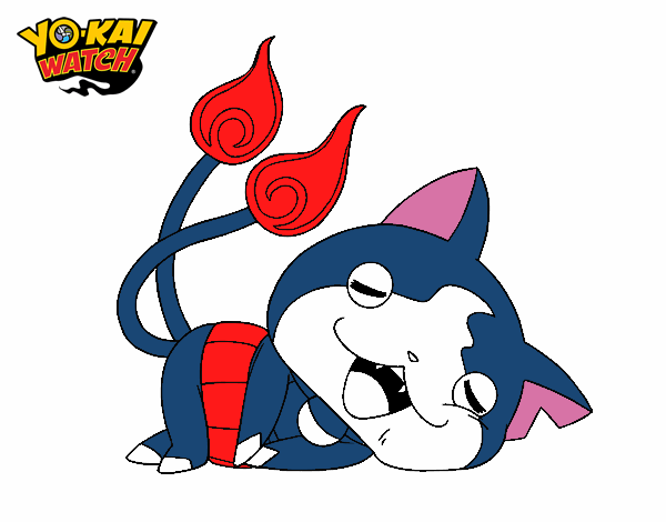 Jibanyan tumbado