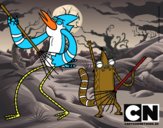 Mordecai y Rigby