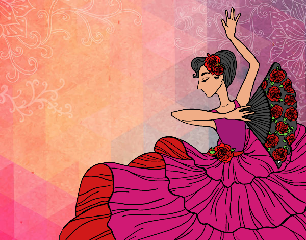 una bailarina de flamenco