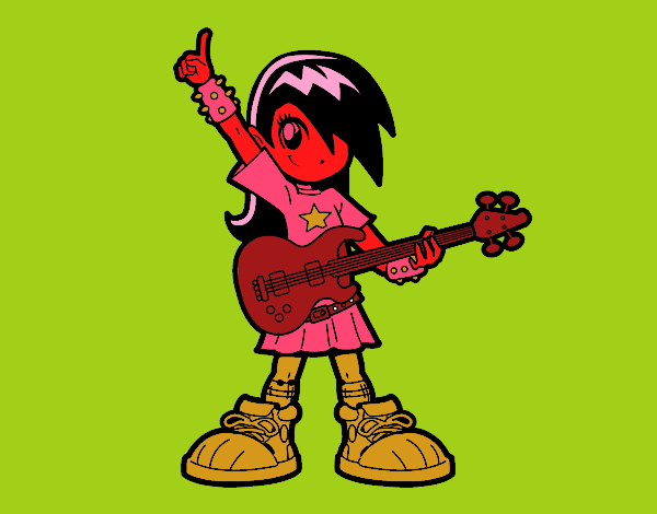 Niña rockera