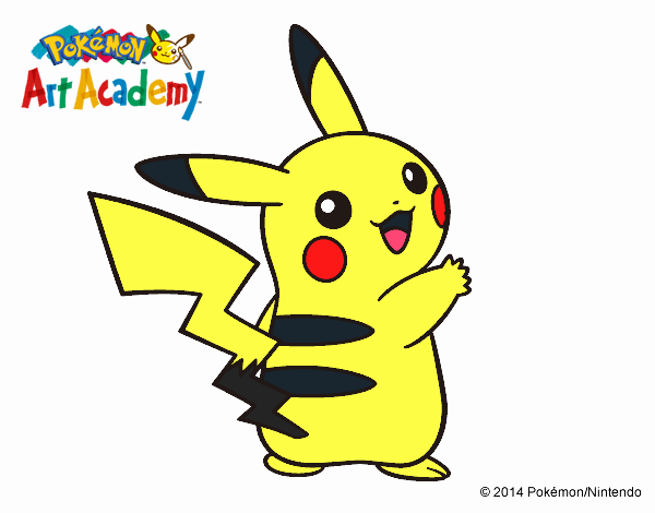 Pikachu de espaldas