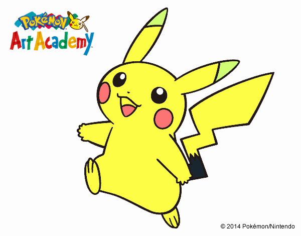 Pikachu en Pokémon Art Academy