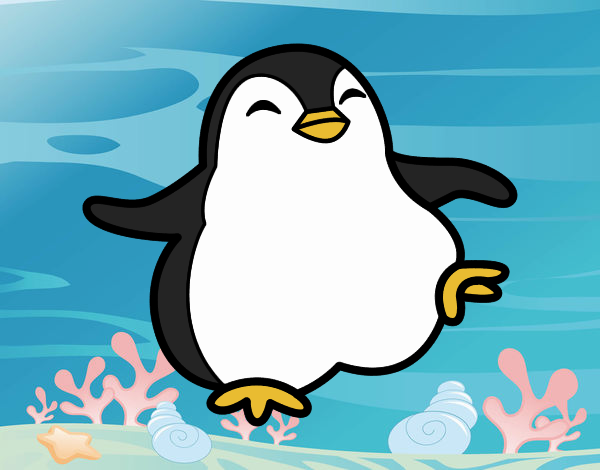 Pingüino bailando