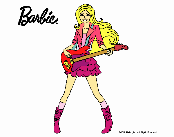 Barbie guitarrista