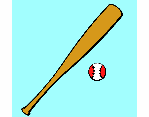 Bate y bola de béisbol