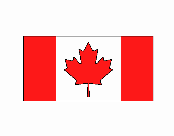 la bandera de canada