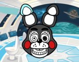 Cara de Toy Bonnie de Five Nights at Freddy's