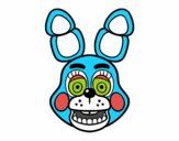 Cara de Toy Bonnie de Five Nights at Freddy's