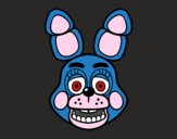 Cara de Toy Bonnie de Five Nights at Freddy's