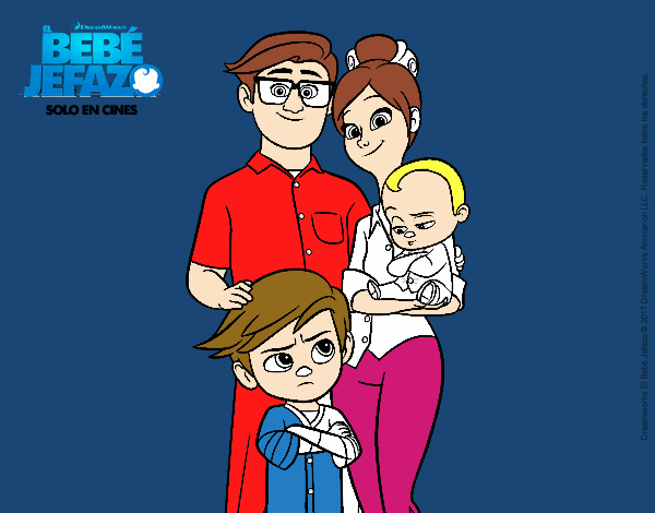 El Bebé Jefazo, Familia Templeton