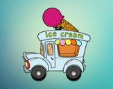 Food truck de helados