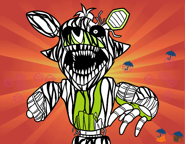 Foxy terrorífico de Five Nights at Freddy's